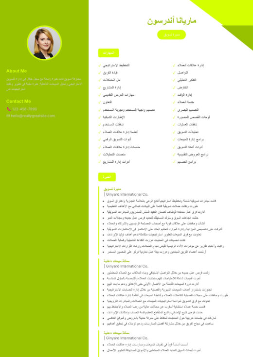 Alvarado CV template