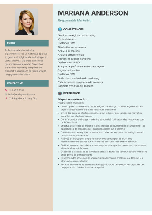 Wilson CV template